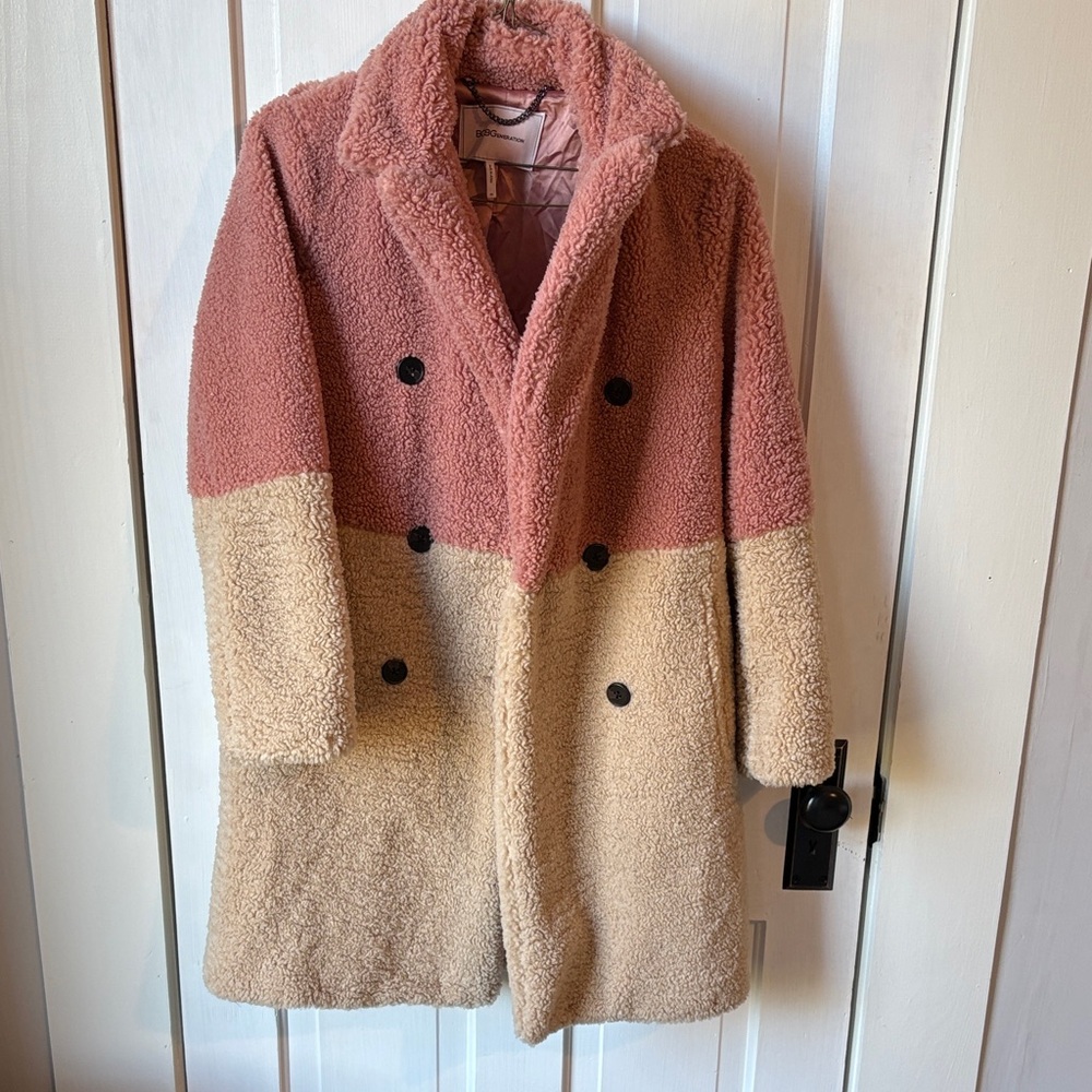 Vintage BCBGeneration‎ Faux Fur Coat